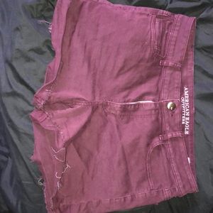 Short-shorts with slight fringe (never worn)